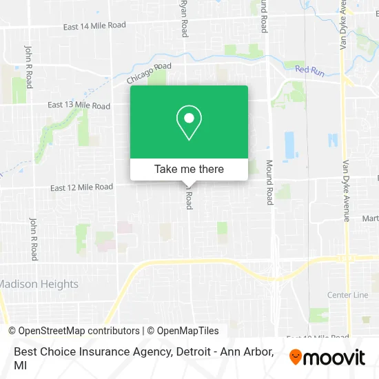 Best Choice Insurance Agency map