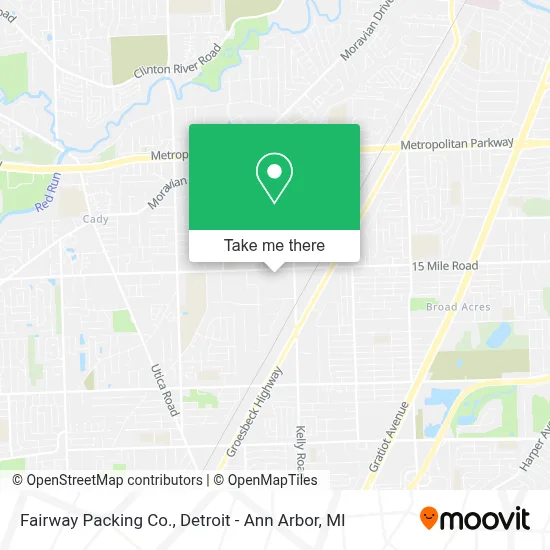 Fairway Packing Co. map