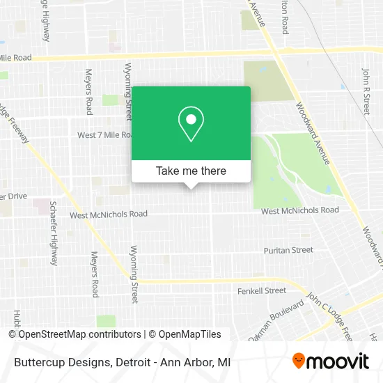 Buttercup Designs map