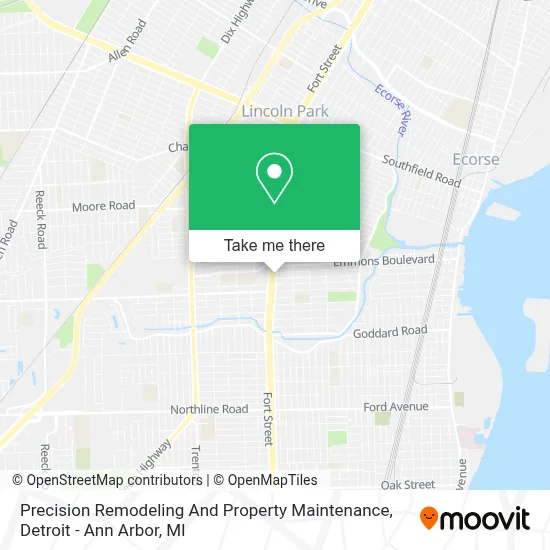 Precision Remodeling And Property Maintenance map