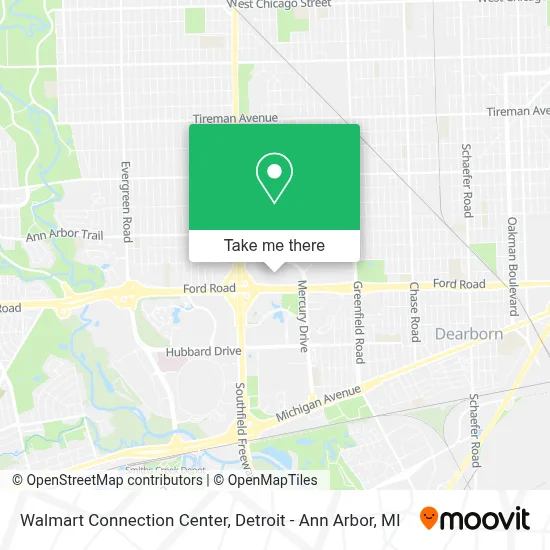 Walmart Connection Center map