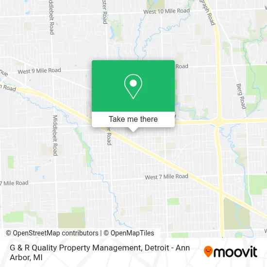 G & R Quality Property Management map