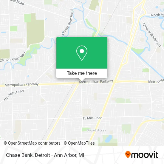 Chase Bank map