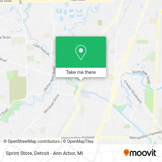 Sprint Store map