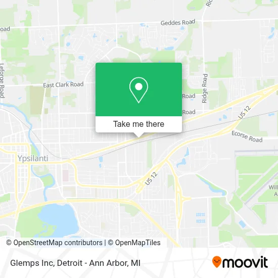 Glemps Inc map
