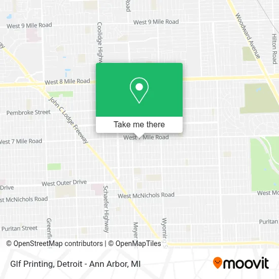 Glf Printing map