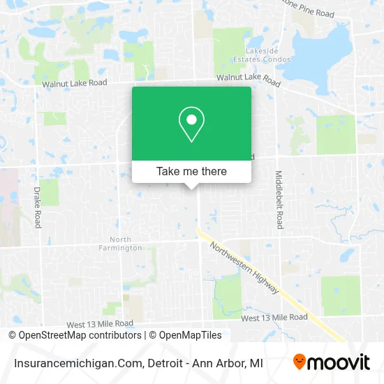 Insurancemichigan.Com map