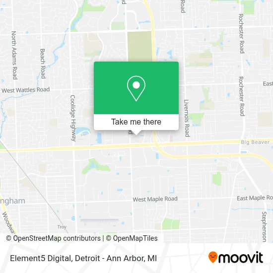 Element5 Digital map
