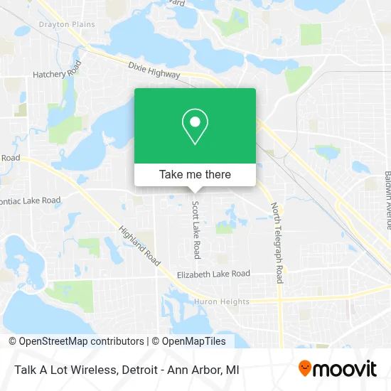 Talk A Lot Wireless map