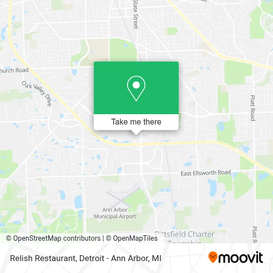 Relish Restaurant map
