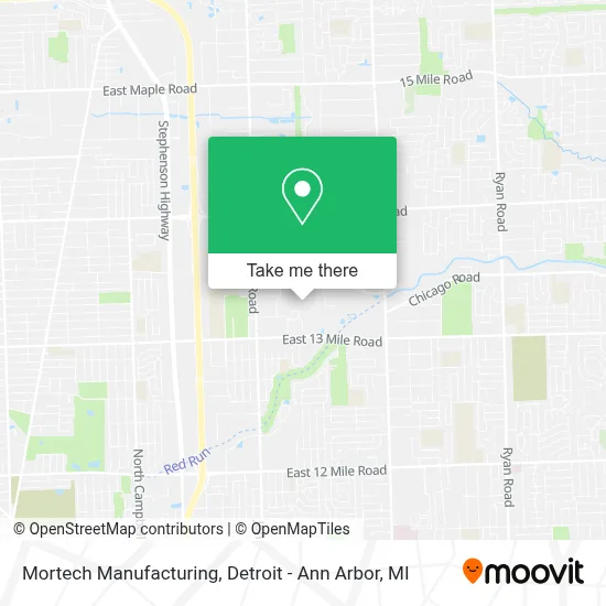 Mortech Manufacturing map