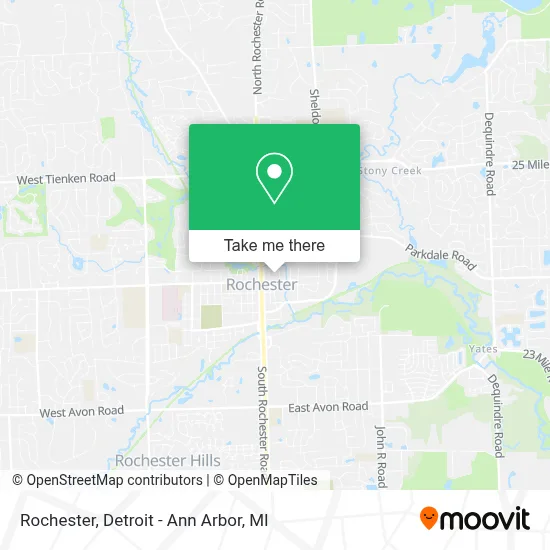 Rochester map