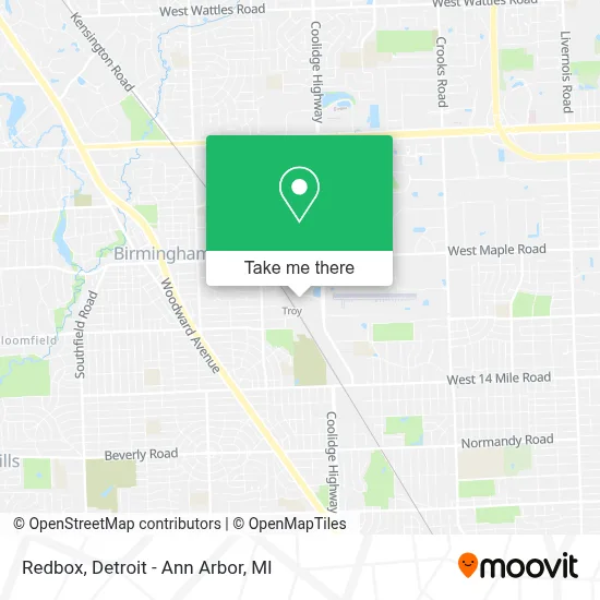 Redbox map
