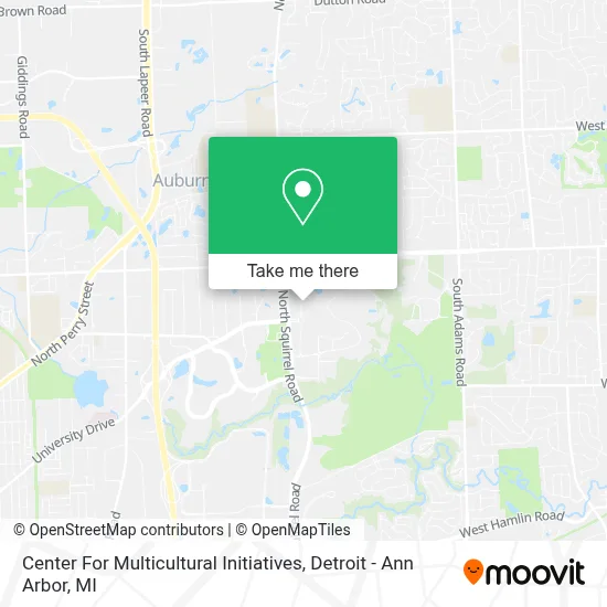 Center For Multicultural Initiatives map