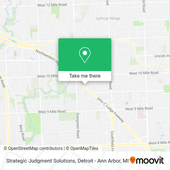 Strategic Judgment Solutions map
