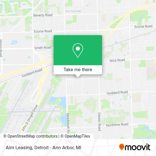 Aim Leasing map