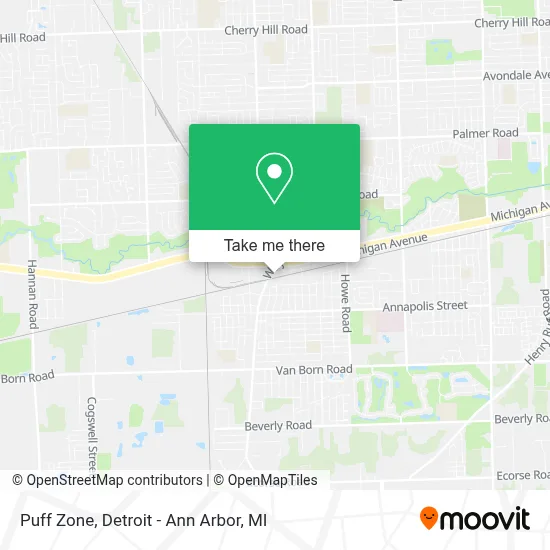 Puff Zone map