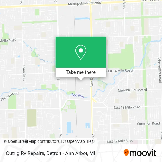 Outrig Rv Repairs map