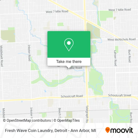 Fresh Wave Coin Laundry map