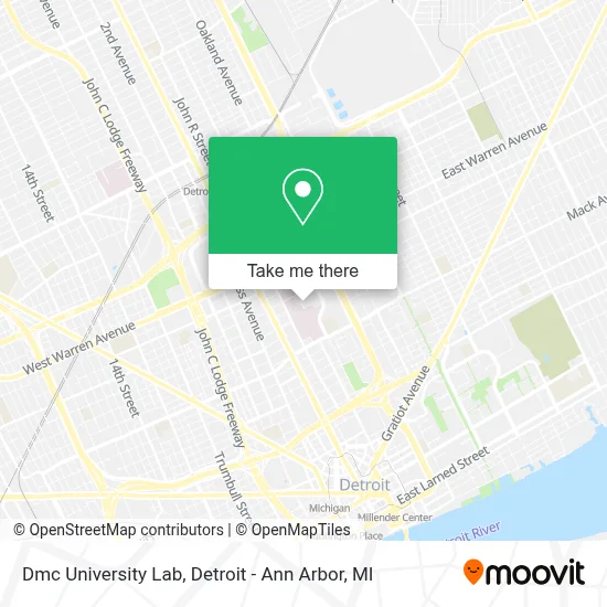 Dmc University Lab map