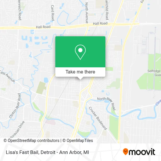 Lisa's Fast Bail map