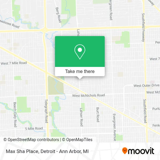 Max Sha Place map