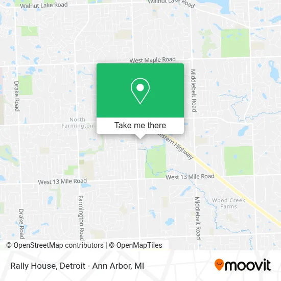 Rally House map