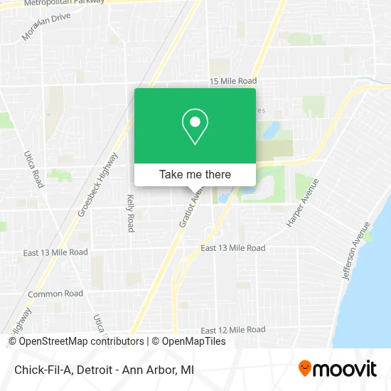 Chick-Fil-A map