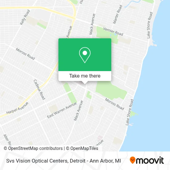 Svs Vision Optical Centers map