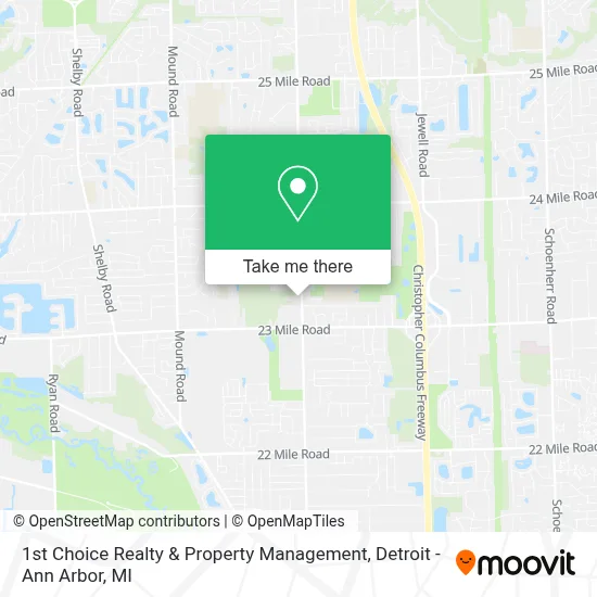 1st Choice Realty & Property Management map