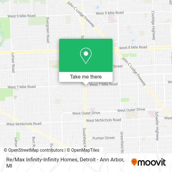 Re/Max Infinity-Infinity Homes map