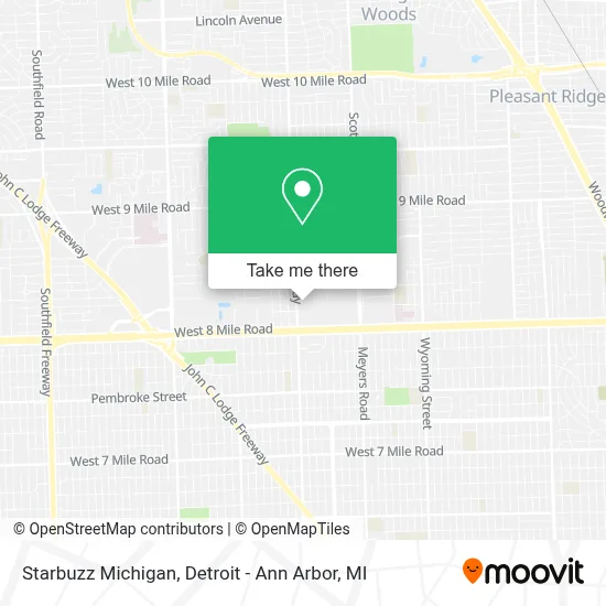 Starbuzz Michigan map