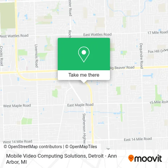 Mobile Video Computing Solutions map