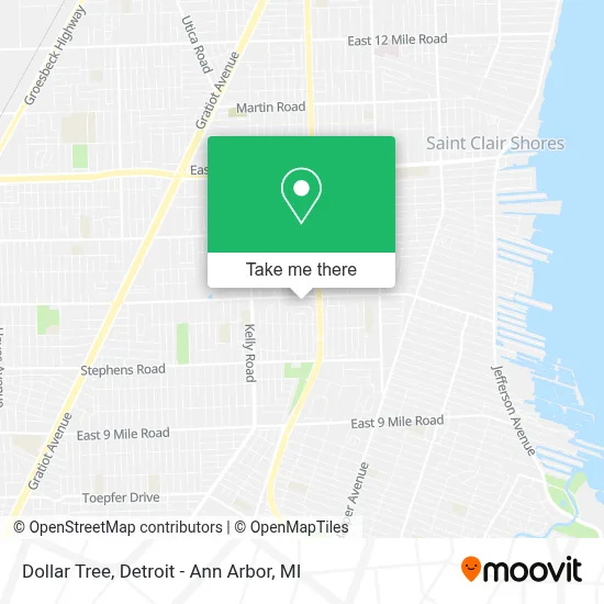 Dollar Tree map