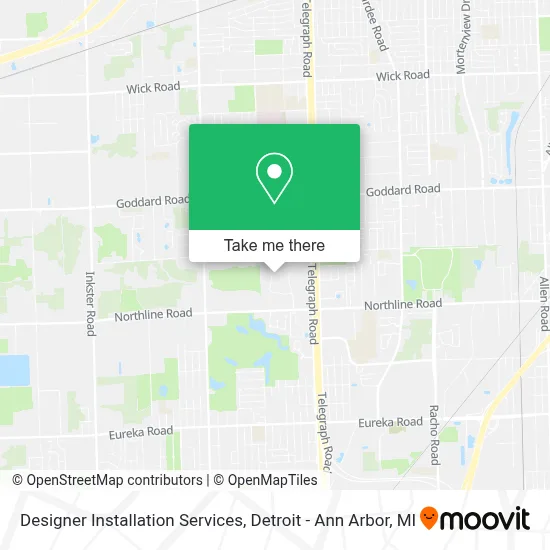 Designer Installation Services map