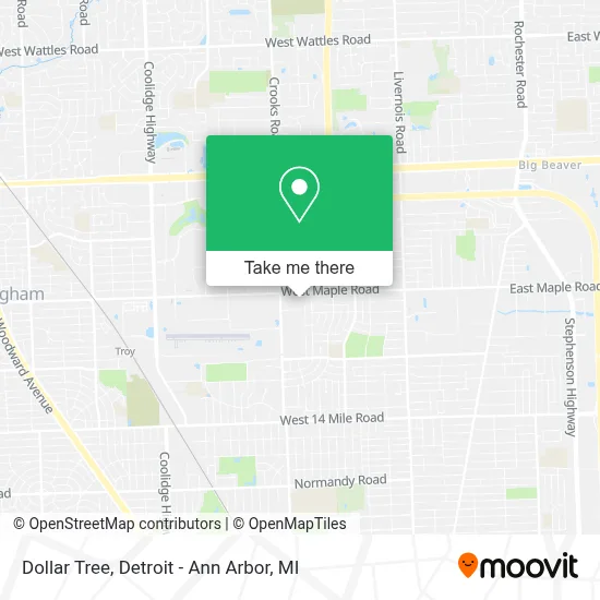Dollar Tree map