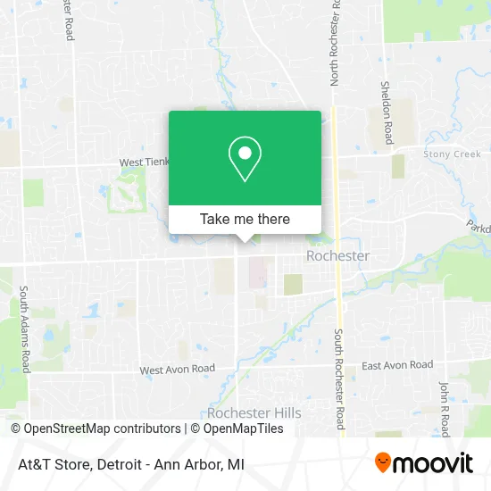 At&T Store map