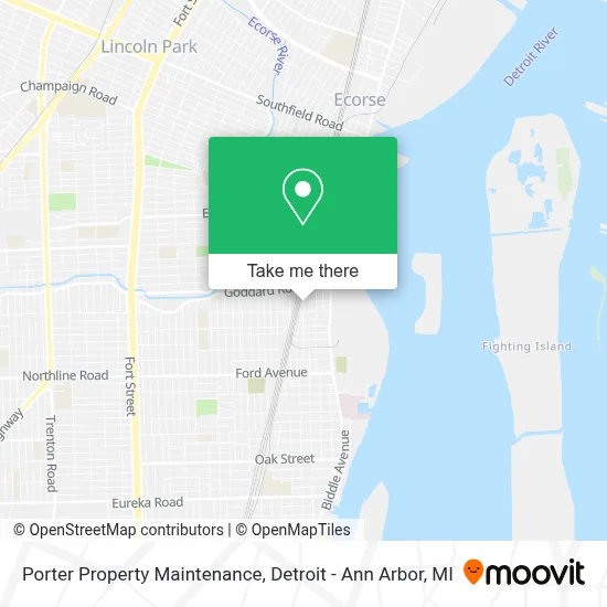 Porter Property Maintenance map