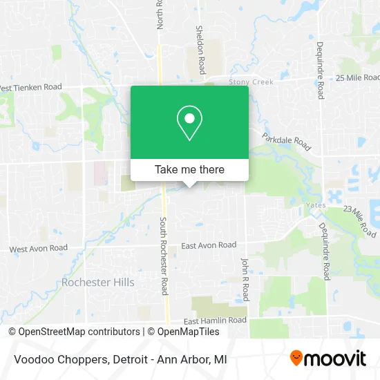Voodoo Choppers map