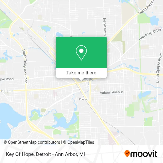 Key Of Hope map