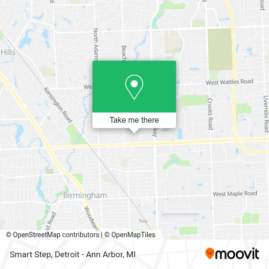 Smart Step map