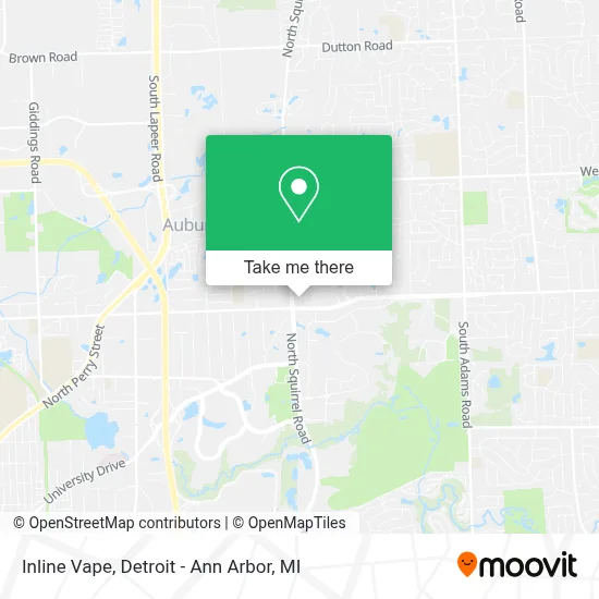 Inline Vape map