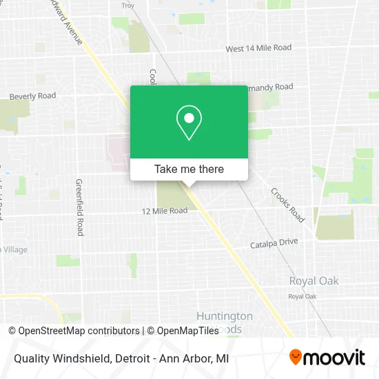 Quality Windshield map