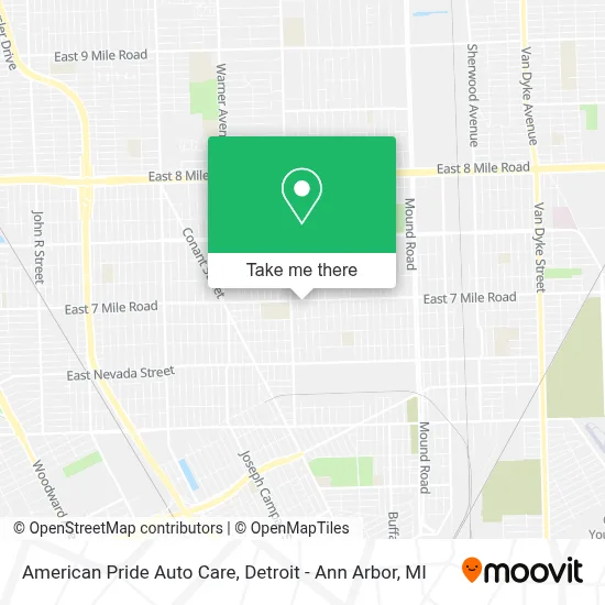 American Pride Auto Care map
