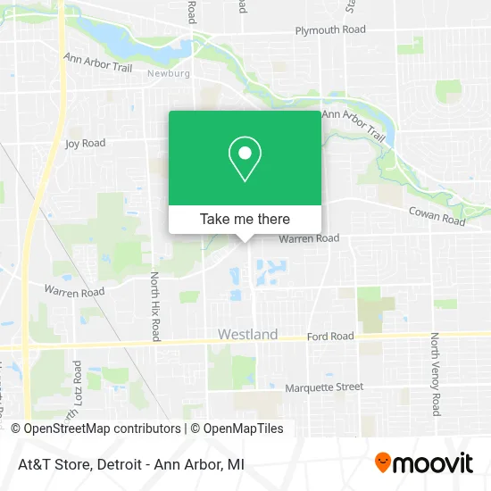 At&T Store map