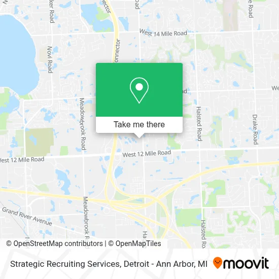Strategic Recruiting Services map