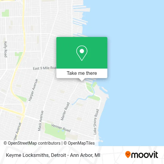 Keyme Locksmiths map