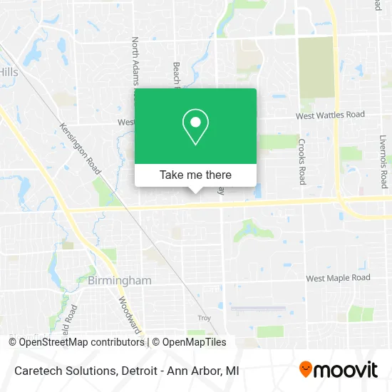 Caretech Solutions map