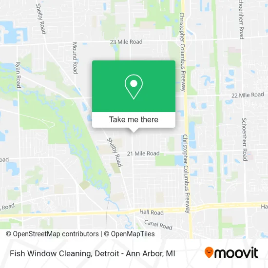 Fish Window Cleaning map