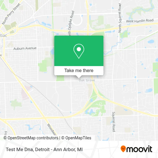 Test Me Dna map